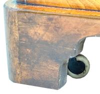 19th Century Burr Walnut Pedestal Desk