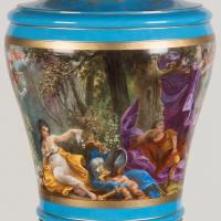 A Large and Impressive Sèvres Style Porcelain Vase