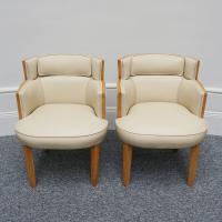 An Art Deco Pair of Bankers chairs. Jeroen Markies Art Deco.