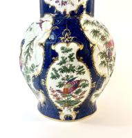 Worcester porcelain blue scale jug