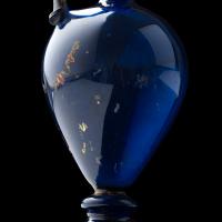 A Very Rare blue tinted glass Ewer; Venice, for the Austrian Market