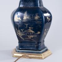 Mid 18th Century Chinese Powder Blue Vase