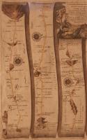 John Ogilby Road Map from Britannia No 32 London to Barnstable