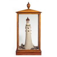 cork model of the Eddystone lighthouse
