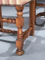 Set of Eight Fruitwood Chairs, Late 19th Century