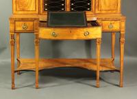 George III satinwood cabinet