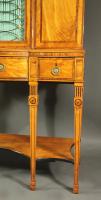 George III satinwood cabinet