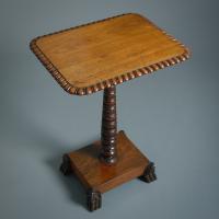 Anglo-Indian Indian rosewood lamp table