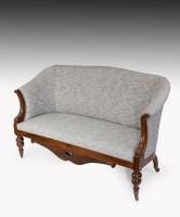 Charles X Sofas With Carved Mahogany Showwood Frames