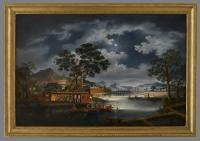 Coulborn Antiques The Four Seasons Fatqua Chinese Export Painting Summer