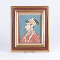 19th Century Indian Mughal Painting of a Prince