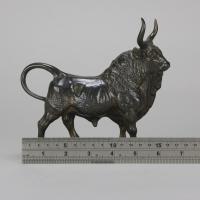 19th Century Animalier Bronze entitled "Taureau Vainqueur" by Jean-Baptiste Clesinger