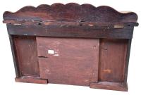 Regency Mahogany Miniature Sideboard Tea Caddy