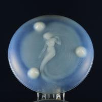 Early 20th Century Opalescent Salver entitled  “Sirène” by René Lalique