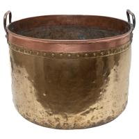 Brass Log bin, circa 1780