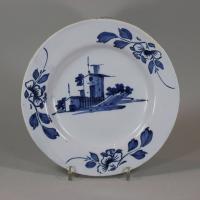 Dutch blue and white plate