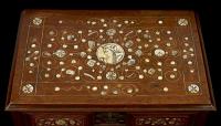 Walnut table cabinet, English circa 1670