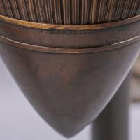 Patinated Bronze Amphora Vases