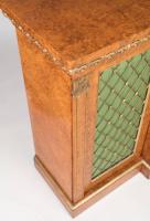 Regency Period Parcel Gilt and Amboyna Breakfront Side Cabinet
