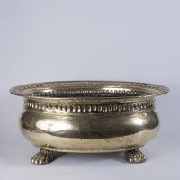 Large 19th Century Brass Jardiniere or Wine Cooler