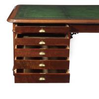 Victorian mahogany partners’ desk