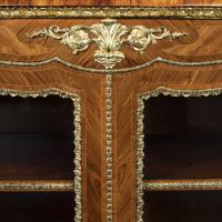 Victorian kingwood side cabinet in the French taste