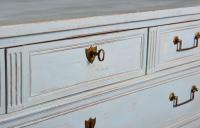 19th Century Blue Painted Chest of Drawers