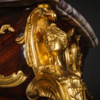 A Rare Belle Epoque Gilt-Bronze Mounted Vitrine Pedestal By François Linke