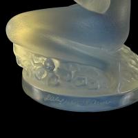 Mid 20th Century Frosted Glass Study entitled "Floreal" by Marc Lalique
