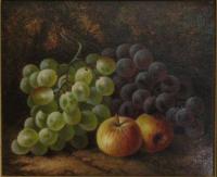 Late 19th Century Oil on Canvas Painting entitled "Still Life" by Oliver Clare