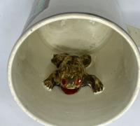 creamware Frog mug