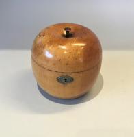 Fine Quality Early 19th Century Apple Tea Caddy, Circa 1810