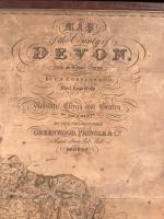 Map of Devon, C & J Greenwood