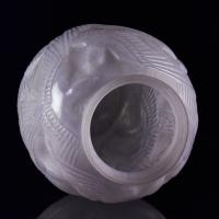 Art Deco 20th Century Cameo Glass Vase entitled "Swallows" by Pierre D'Avesn