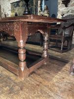 The Magnificent “Mitton Hall” 17th Century English Oak Refectory Table. Circa 1640