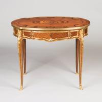 Elegant Tulipwood Table In the Louis XVI Style