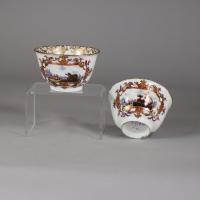 Alternative shot of Meiseen eighteenth century teabowls