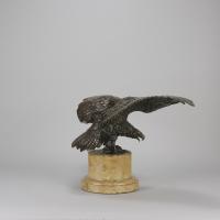 Early 20th Century French Bronze entitled "Double Headed Eagle"