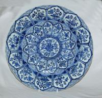 Kangxi Chinese Blue and White Porcelain Charger