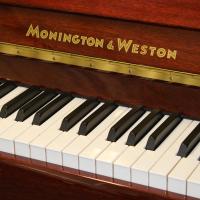 Monington and Weston nameboard