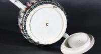 First Period Worcester Porcelain Holly Berry Pattern Teapot