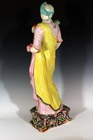Large Staffordshire Pearlware Pottery Figure of Ceres or Plenty