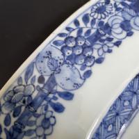 Chinese Export Porcelain Blue and White Massive Dish