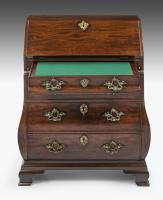 George II Mahogany Bureau, in the manner of Giles Grendey, ex Percival Griffiths Collection