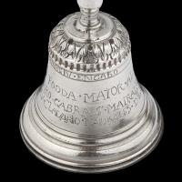 South American Silver Table Bell