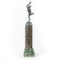Grand Tour Regency bronze figure of Mercury