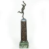 Grand Tour Regency bronze figure of Mercury