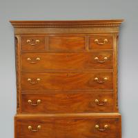 Chippendale Period Mahogany Tallboy