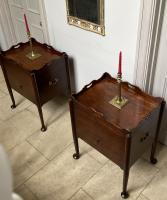 Fascinating Pair of George II bedside Cabinets Circa 1750