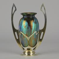 Early 20th Century Art Nouveau Vase entitled "Secessionist Vase" by Loetz Witwe